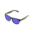 Feler 1501M-4 Wooden Sunglasses - BLUE UNISEX Size 53 mm