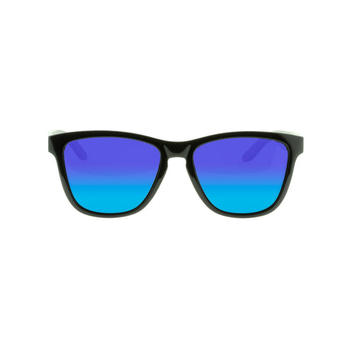 FELER 1505M-4 Wooden Sunglasses - BLUE UNISEX Size 52 mm