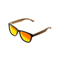 Feler 1505M-5 Wooden Sunglasses - RED UNISEX Size 52 mm