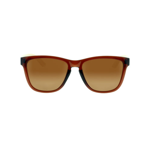 FELER B1039-2 Wooden Sunglasses - BROWN UNISEX Size 50 mm