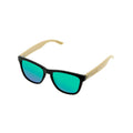 FELER B1039M-1 Wooden Sunglasses - GREEN UNISEX Size 50 mm