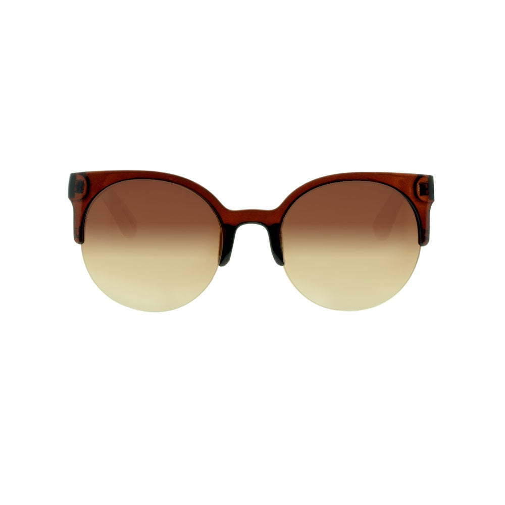 FELER 1035-2 Wooden Sunglasses - BROWN UNISEX Size 52 mm