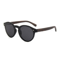 Feler 1502-1 Wooden Sunglasses - BLACK UNISEX Size 52 mm