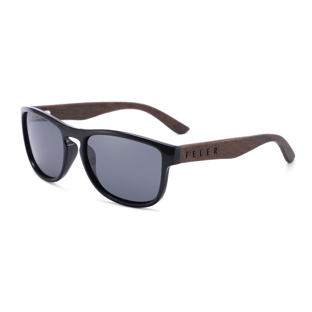 Feler 1512-1 UNISEX Wooden Sunglasses Size 52 mm