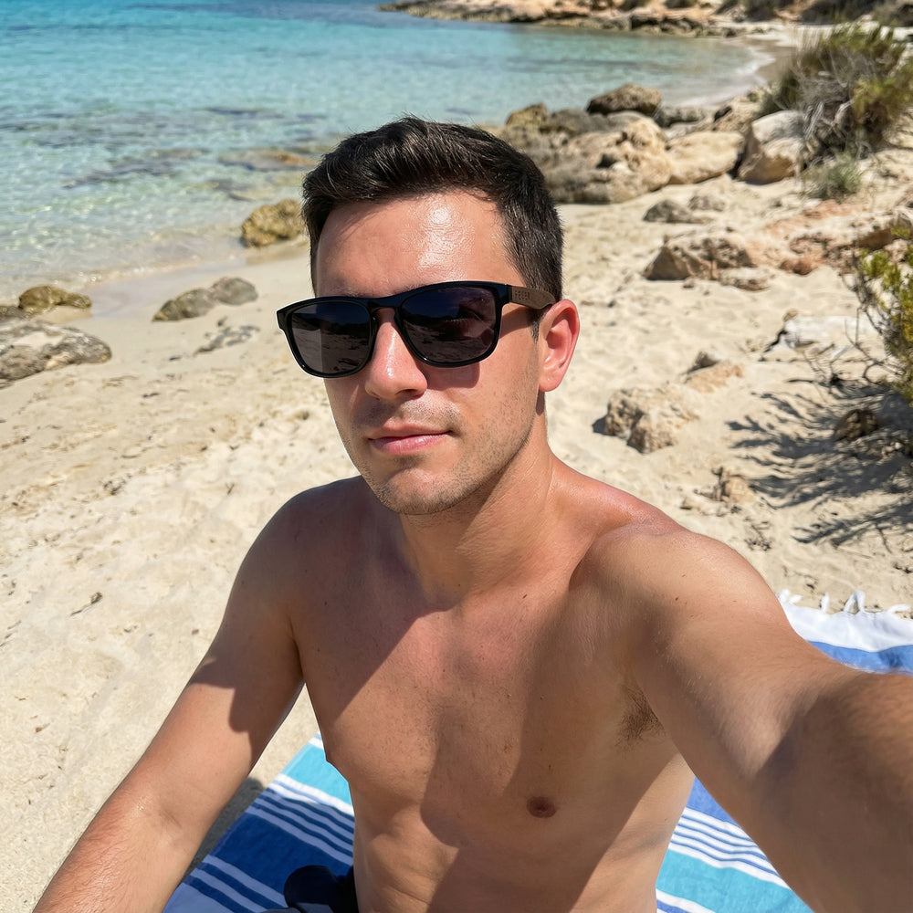 Feler handcrafted wooden sunglasses