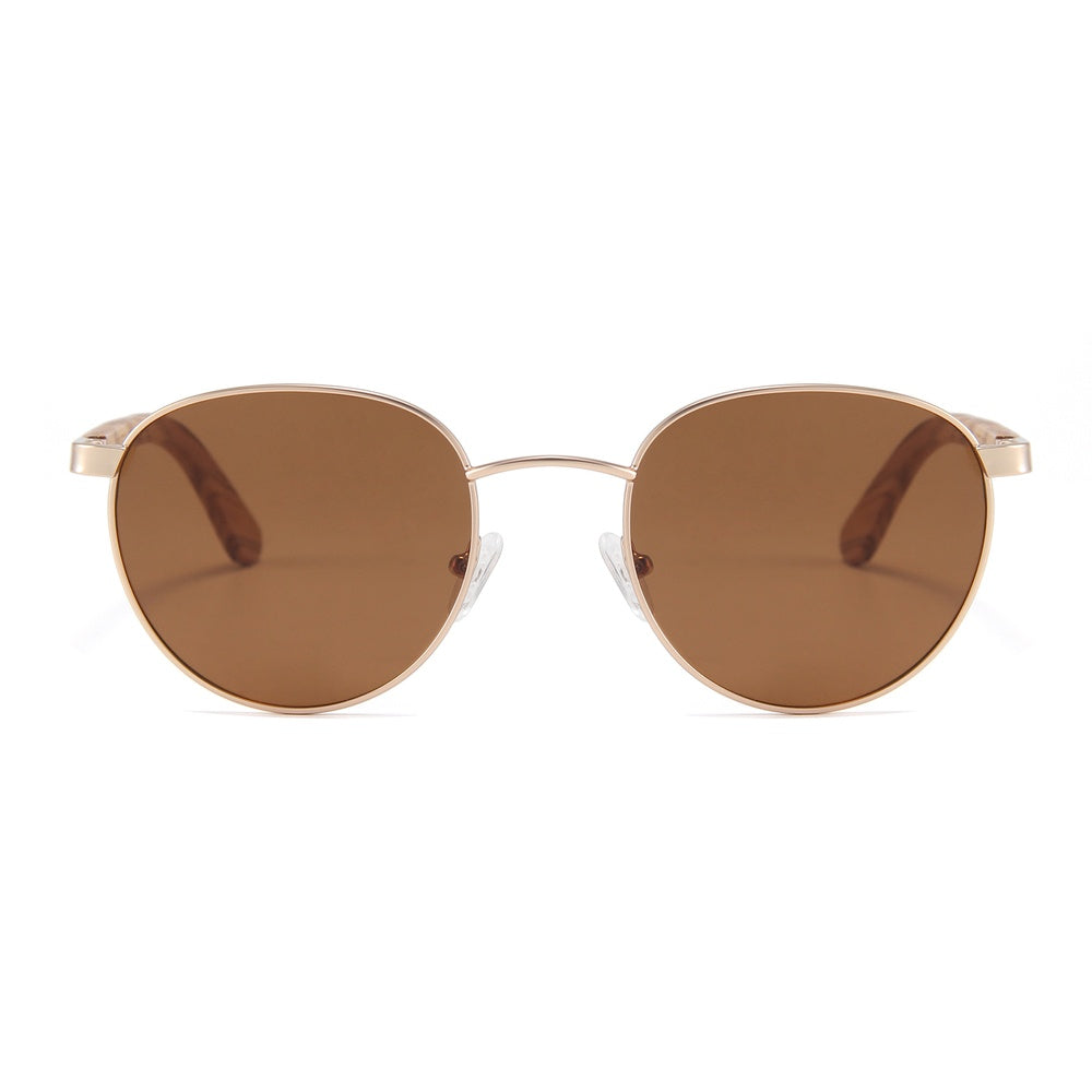 Feler 1709-2 UNISEX Wooden Sunglasses Size 52 mm