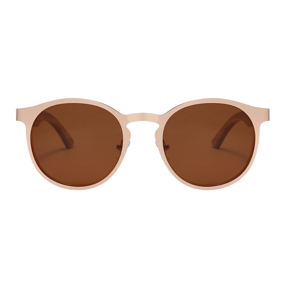Feler 1513-2 UNISEX Wooden Sunglasses Size 60 mm