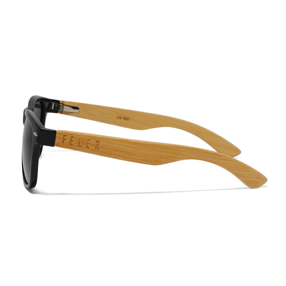 Feler 1203-1 UNISEX Wooden Sunglasses Size 53mm
